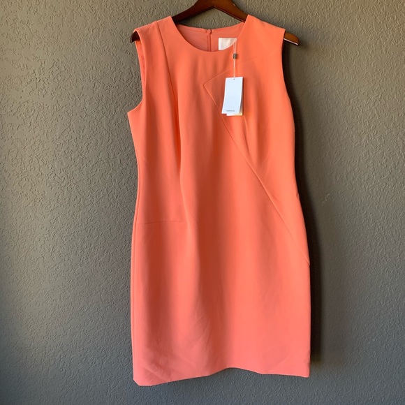 Hugo boss made in Croatia crew neck sheath dress